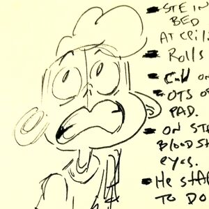 SU "Lars W/Warp Tour Notes" Drawing by Raven Molisee